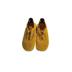 Nike ACG WaterCat+ Woven Outdoor Trail Shoes Vivid Sulfur Gold CZ0931-700 Sz 8